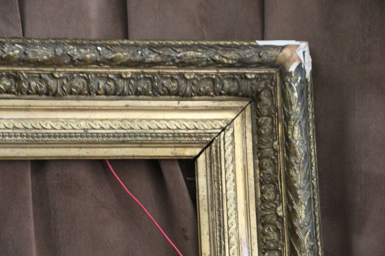 Gilt Wood Frame Gold Large Painting Framing Old Frame French Etsy
