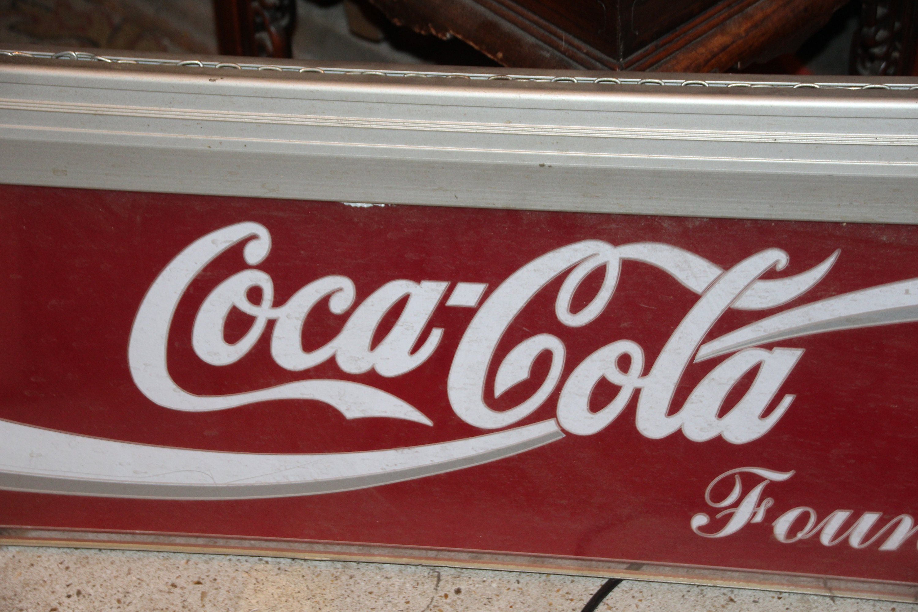 Coca Cola Light Sign White Red Ads Vintage Coke Cola Advertising