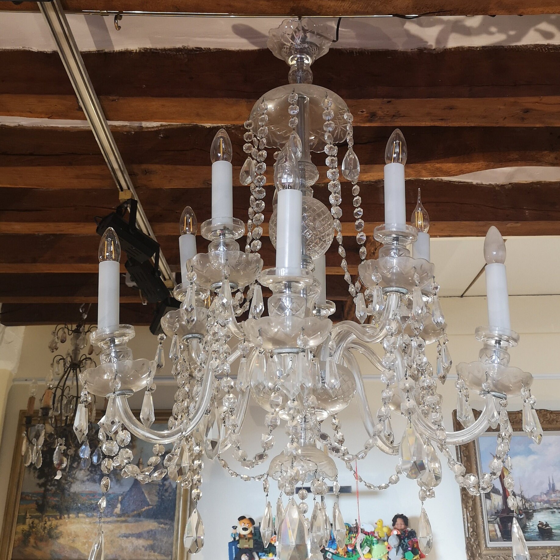 Grand Lustre En Cristal