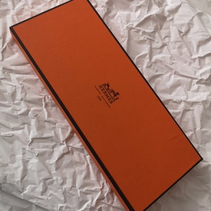 Coffret à bijoux Coffret Hermès orange Rangement bijoux Présentoir à bijoux Coffret cadeau Coffret bague Boucles d'oreilles Collier pendentif Bracelet Idées cadeaux Cadeau pour elle