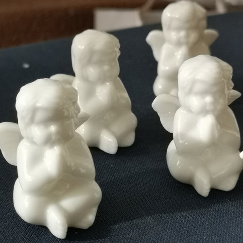 Porcelain White angel Table Number Holder Name shops holder Wedding Menu Holder Table Card Stand Table Sign Stand Table Card Holder Sign Holder