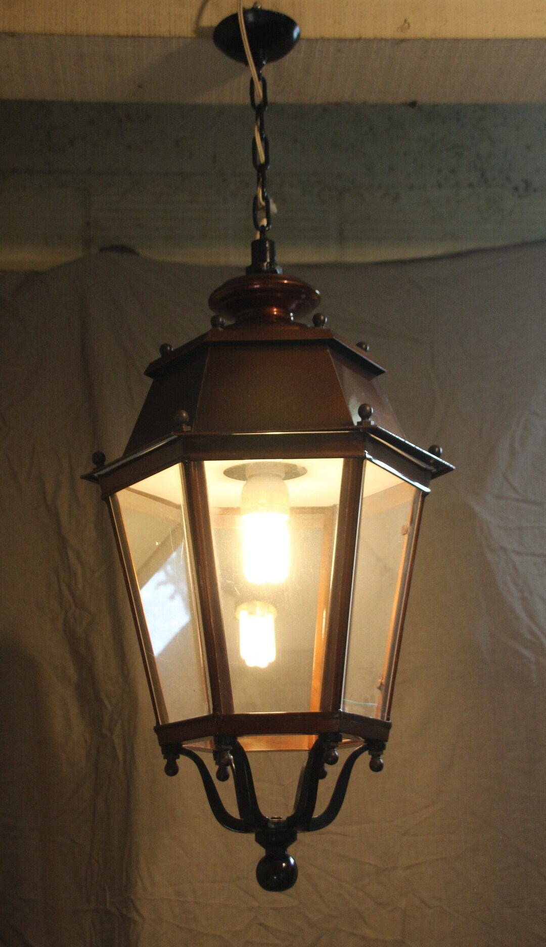 Outdoor Hanging Lantern Porch Light Entryway Patio Light Ceiling Light Fixture Pendant Light