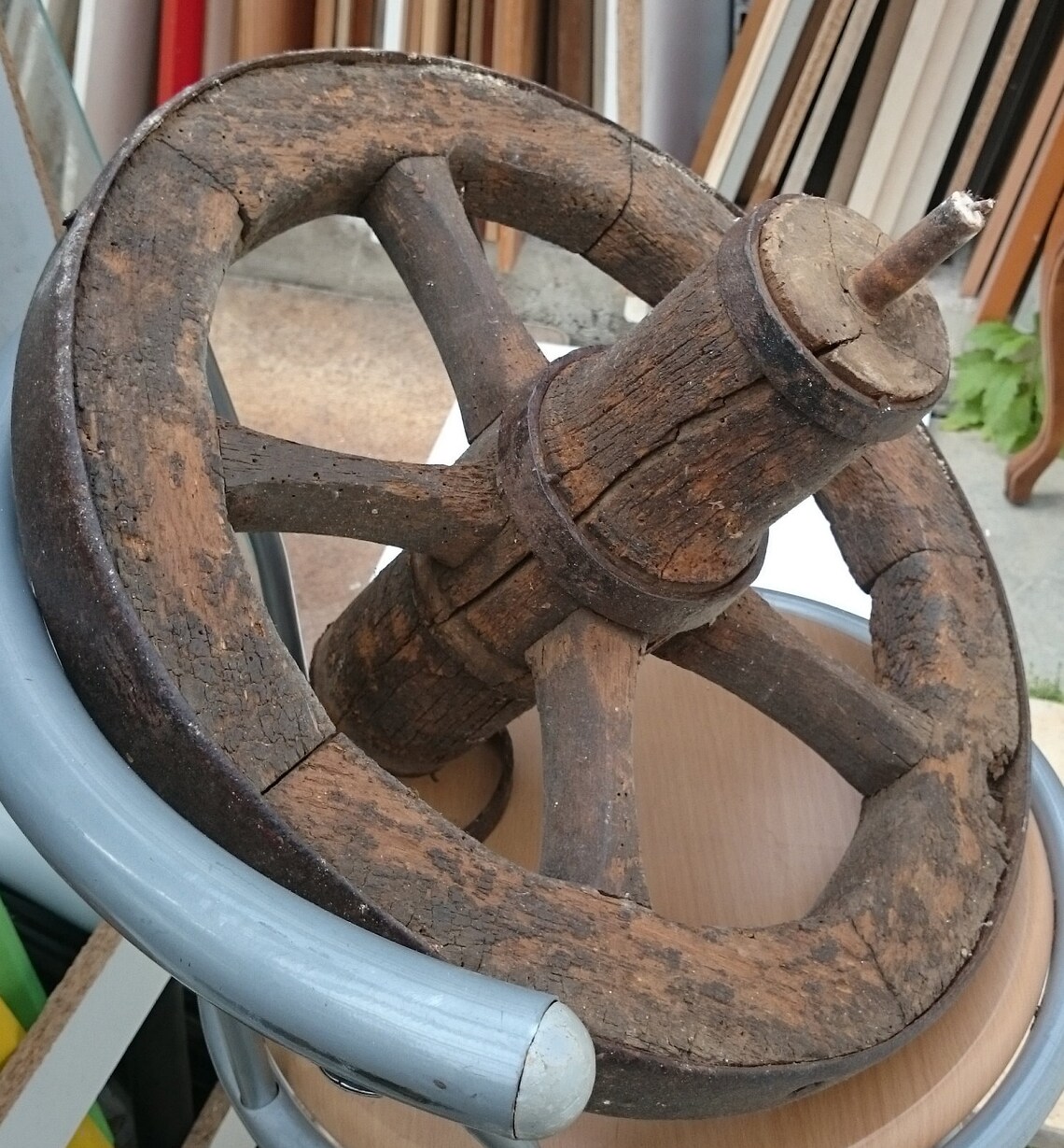 Wooden Wagon Wheel Wooden Car Wheel Antique Vintage Car Wheel | Etsy