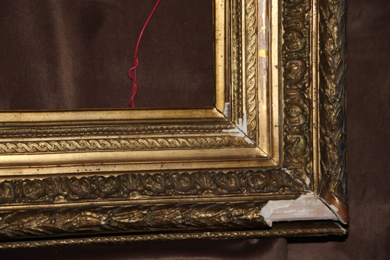 Gilt Wood Frame Gold Large Painting Framing Old Frame French Etsy