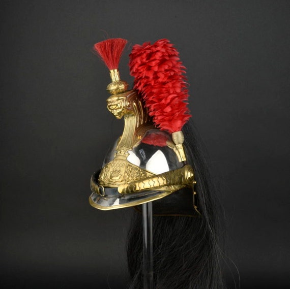 Guards Household Cavalry Helmet Vintage French Re… - image 9
