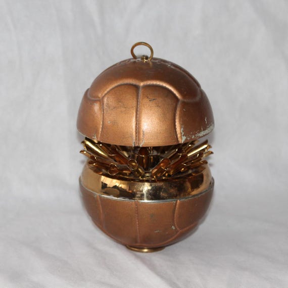 Vintage Soccer Ball Cigarette Holder Cigarette Dispenser Soccer Player  Smoker Football