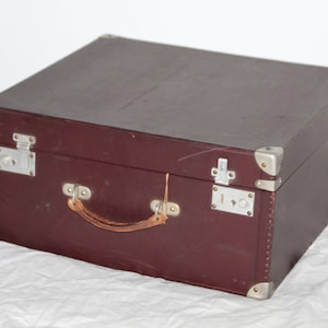 Louis Vuitton trunk AMAKI Luggage Suitcase Vintage trunk Antique luggage 1930s Luxury luggage Storage Brown Vintage Louis Vuitton trunk LV