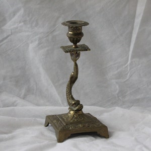 Bronze dolphin candlestick holder Dolphin decor Gold Candleholder Castle decor candelabra