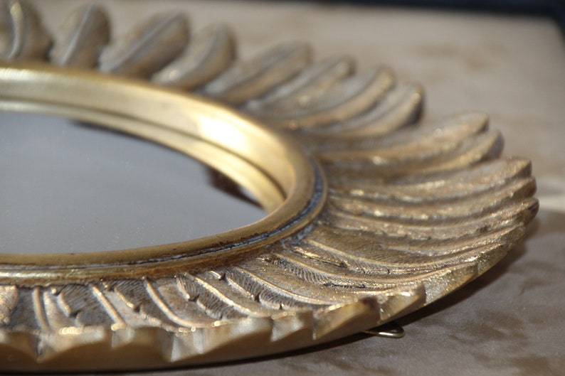 Gold Spiegel Sonnenspiegel Sonnenschein Spiegel Starburst | Etsy