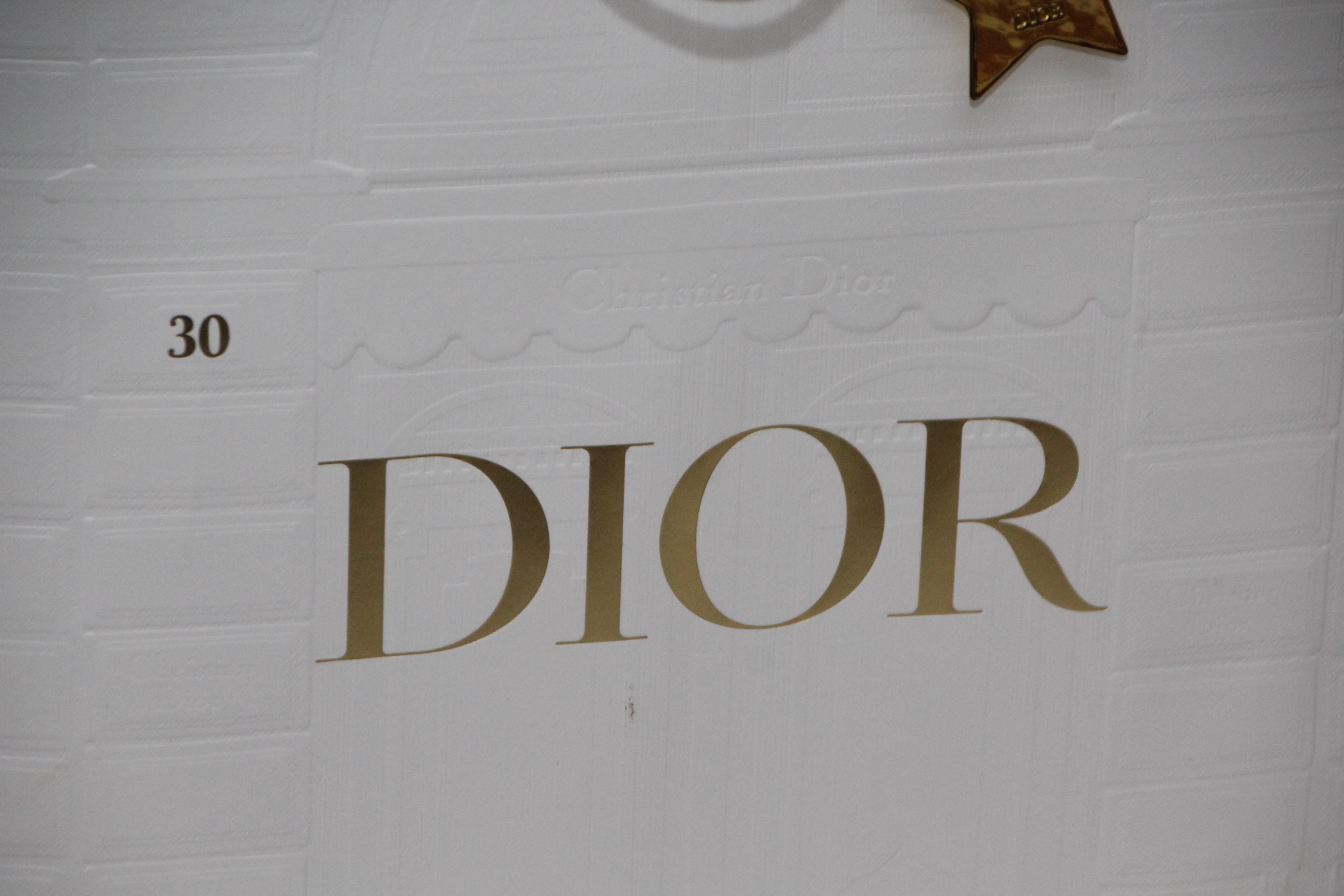 White Gift Bag Gold Star Dior Shopping Bag Shopper Fashion