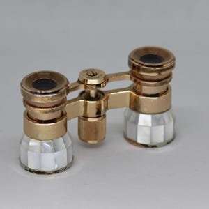 Opera glasses Mother of pearl Opera binoculars Opera gift Theater binoculars Lorgnette Paris theater glasses