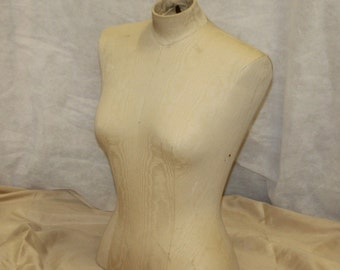 vintage Mannequin torse femme buste présentoir de vêtements corps couture accessoires décoration de mode stand de mannequin haute couture mode française