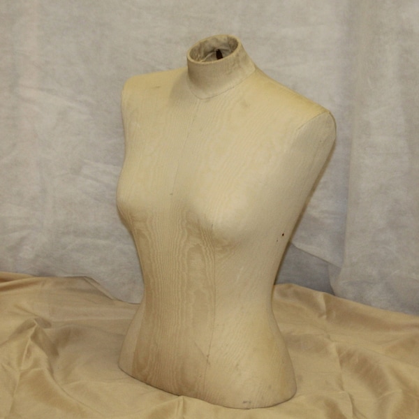 vintage Mannequin torse femme buste présentoir de vêtements corps couture accessoires décoration de mode stand de mannequin haute couture mode française