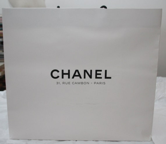 Chanel 31 Rue Cambon Empty Shopping Bag