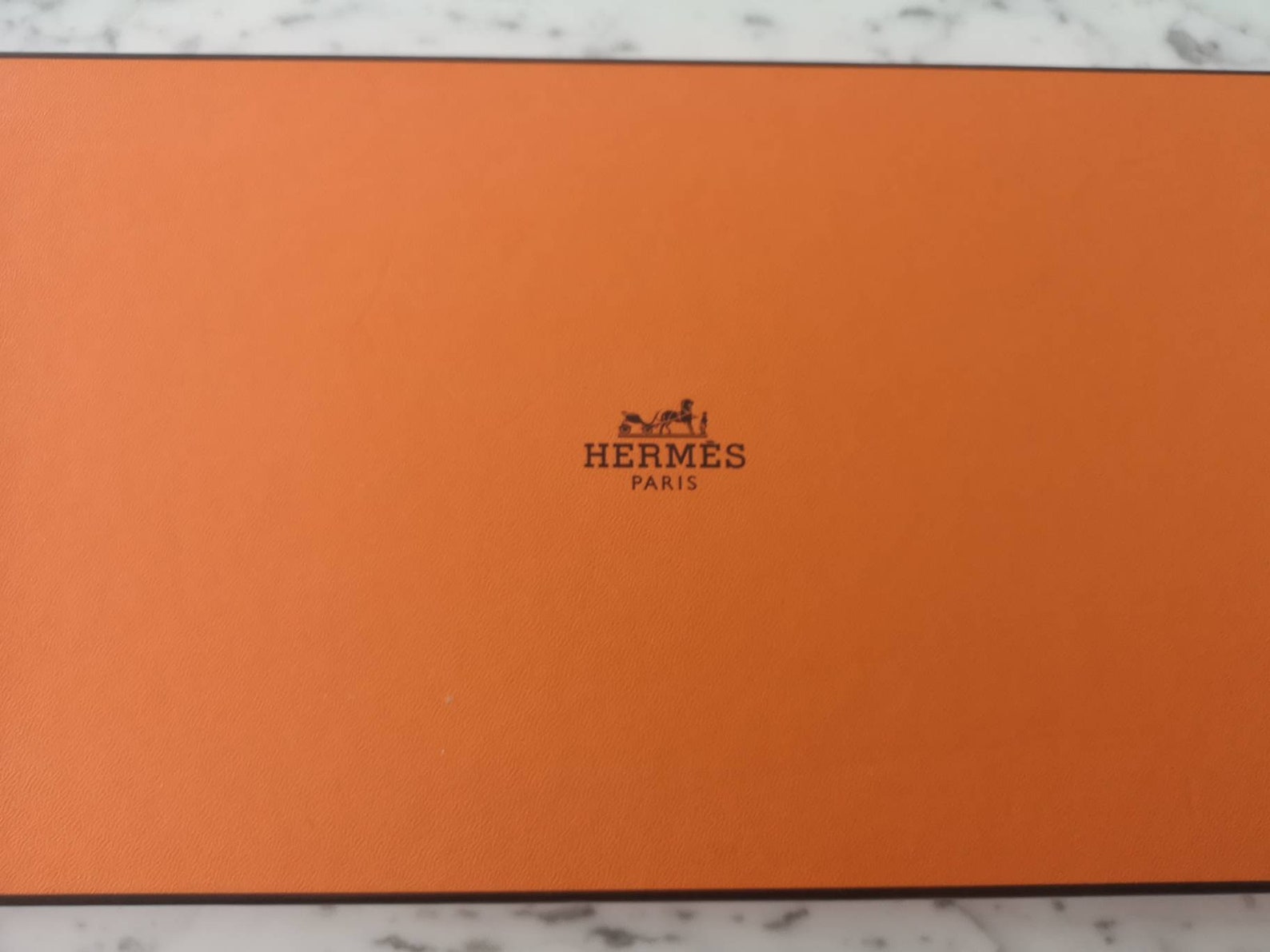 Large Hermes orange box Luxury gift Fashion accessories Hermes | Etsy