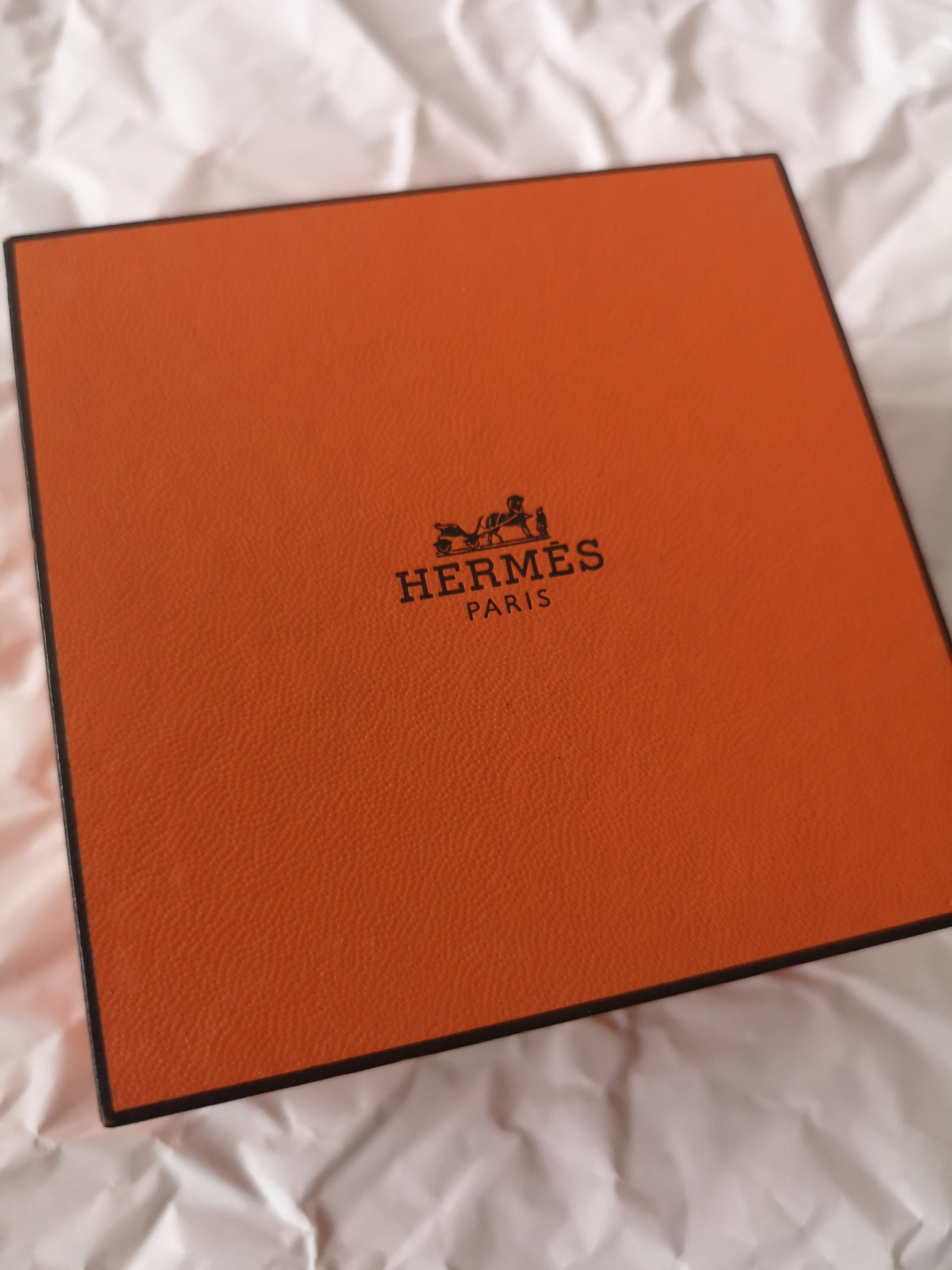 Orange box bag sale