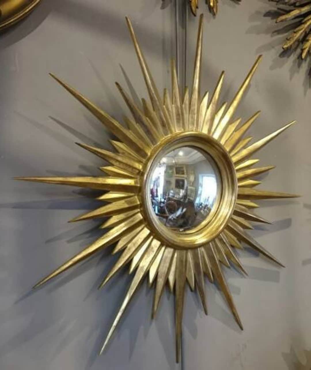 フランス製 サンバースト ミラー アンティーク sunburst mirror フランス製 サンバースト ミラー アンティーク sunburst mirror