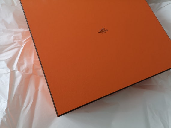 Authentic Large Deep Hermes Box for Hermes Bag With Hermes 
