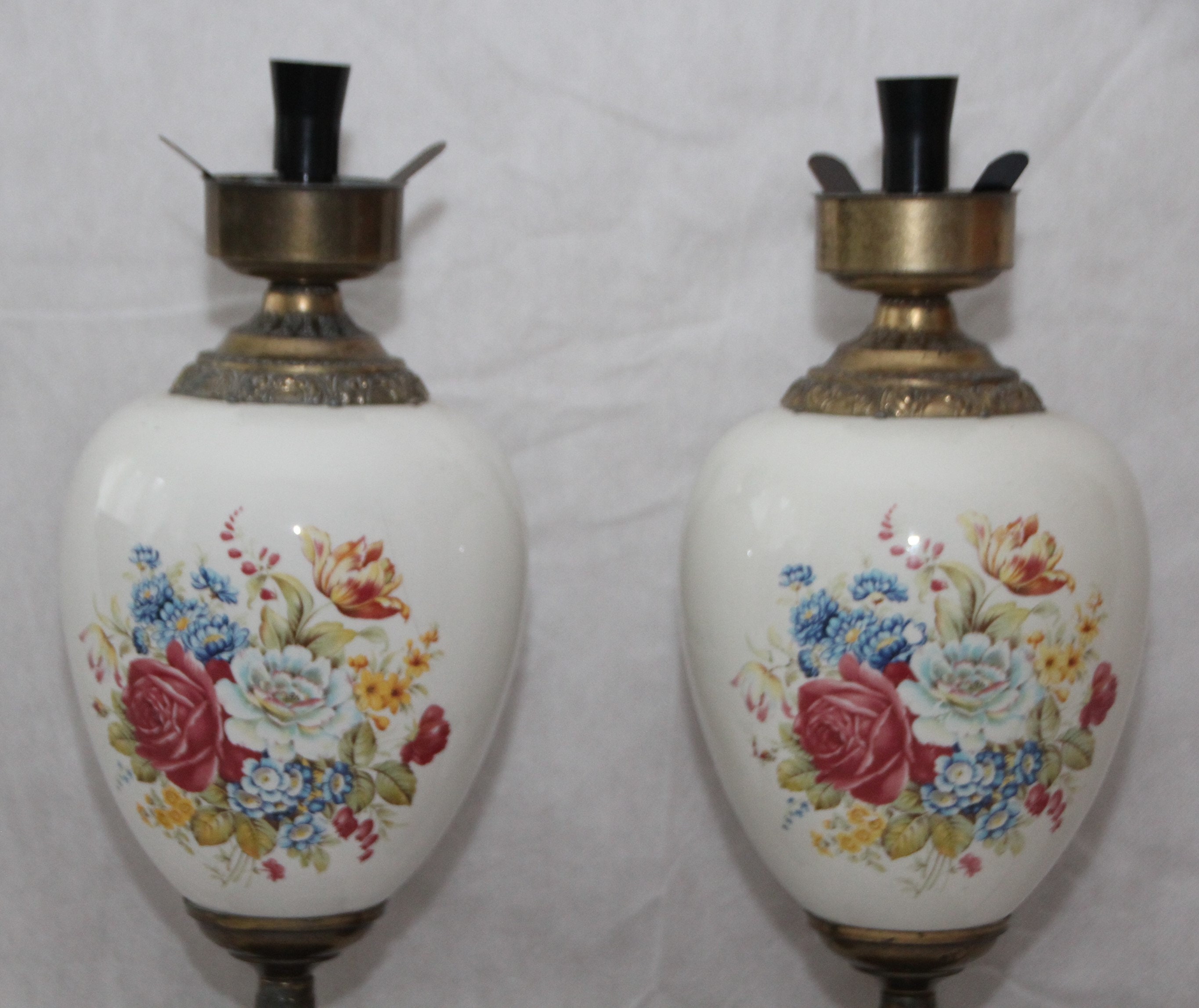 花の装飾 花 テーブルランプ すりガラスシェード - Etsy 日本