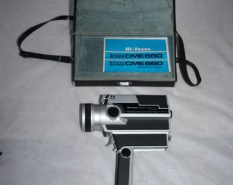Japan Sankyo Super CME 660 Hi-focus 8mm Movie Camera WORKING