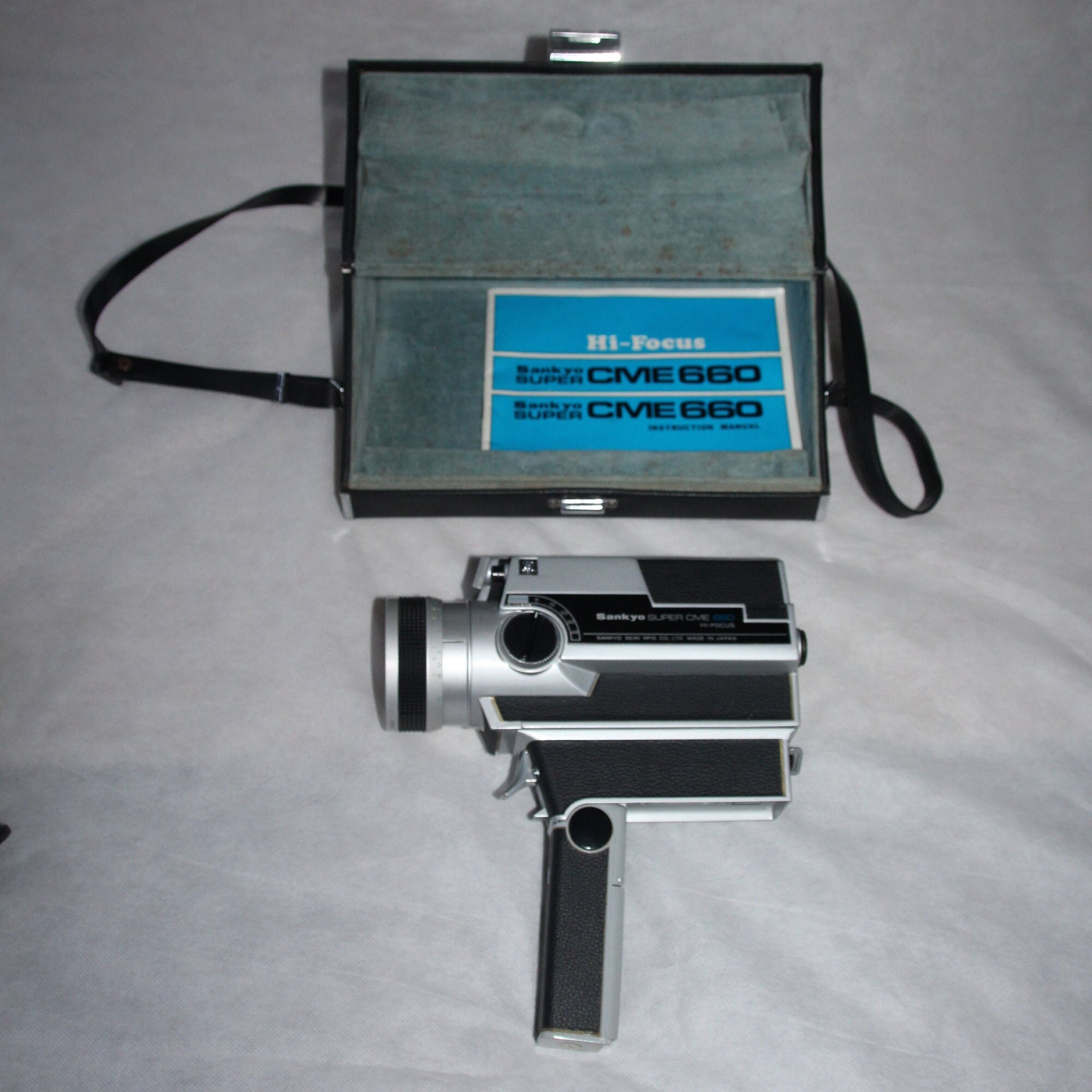 Japan Sankyo Super CME 660 Hi-focus 8mm Movie Camera WORKING