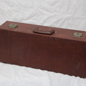 Caja de saxofón vintage francés Jazz saxo Caja de reemplazo Tenor saxofón Caja de instrumentos de viento Instrumento musical Regalo de música Músico Coleccionable