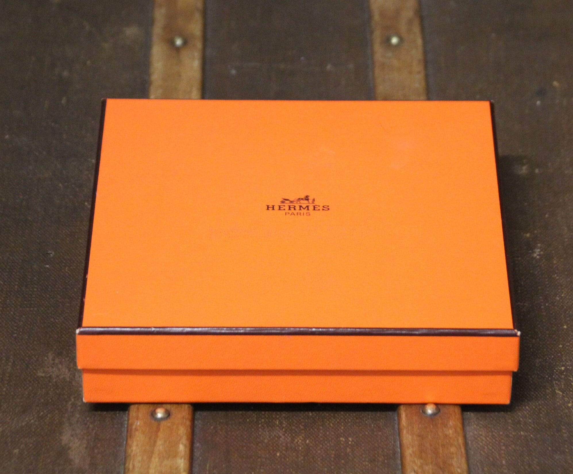 Hermes Paris France Gift Box Hermes Orange Box Hermes Silk 