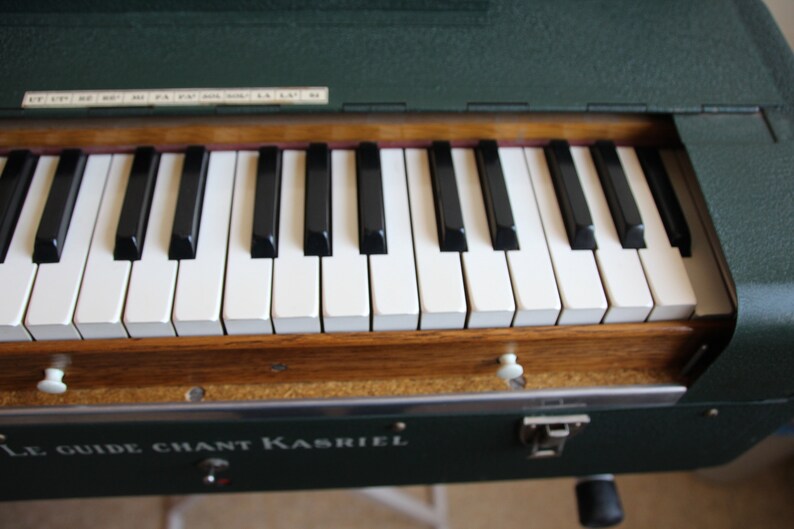 French Vintage Harmonium Pump Organ Le Guidechants Kasriel Reed Organ