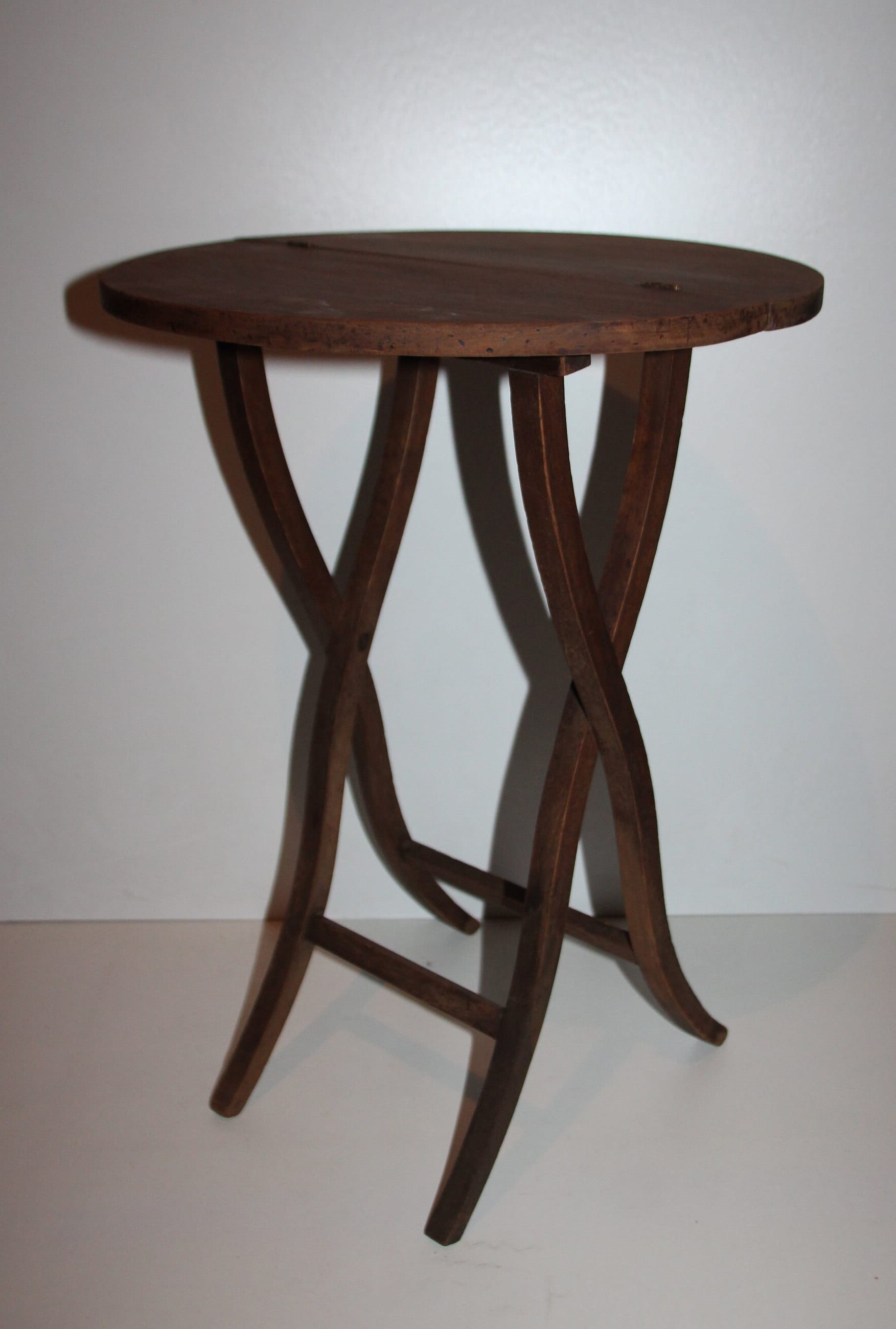 Table basse ronde pliante Meubles de jardin Support pour plante Table d'appoint ronde Table d'appoint