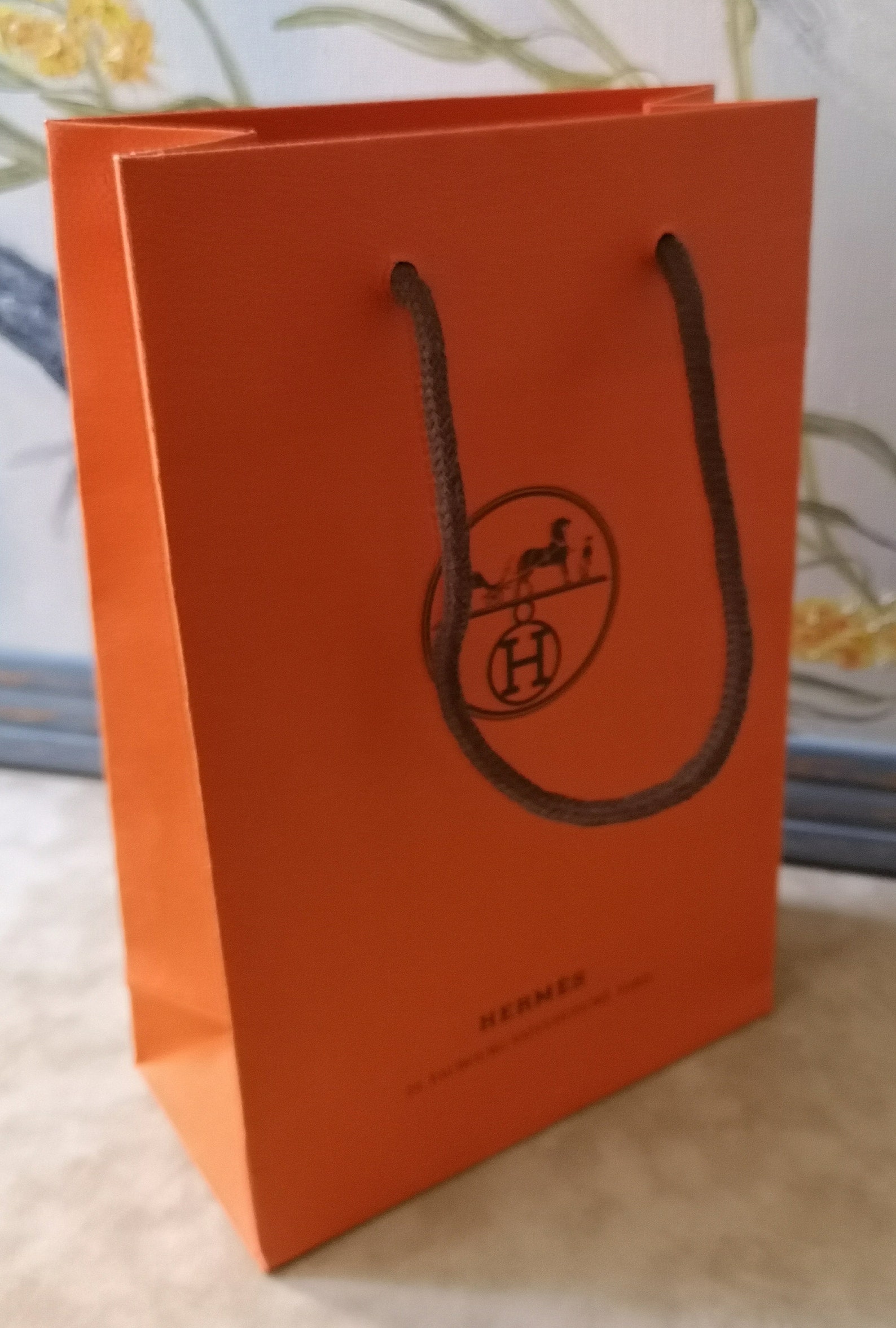 Hermes bag Gift wrapping Hermes orange bag Gift for her Etsy