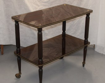 Rolling trolley cart Drinks trolley Bar Coffee table Serving Cocktail