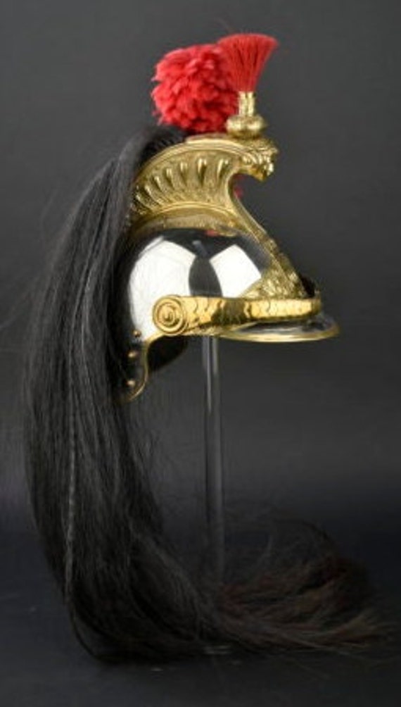 Guards Household Cavalry Helmet Vintage French Re… - image 6