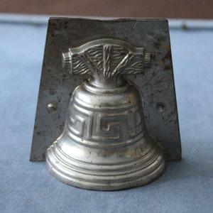 Easter bell mold Baking tools Christmas bell mold French Bakery Mould Chocolate mold Cake mold Decor Rustic kitchen Soap mold Candle mold