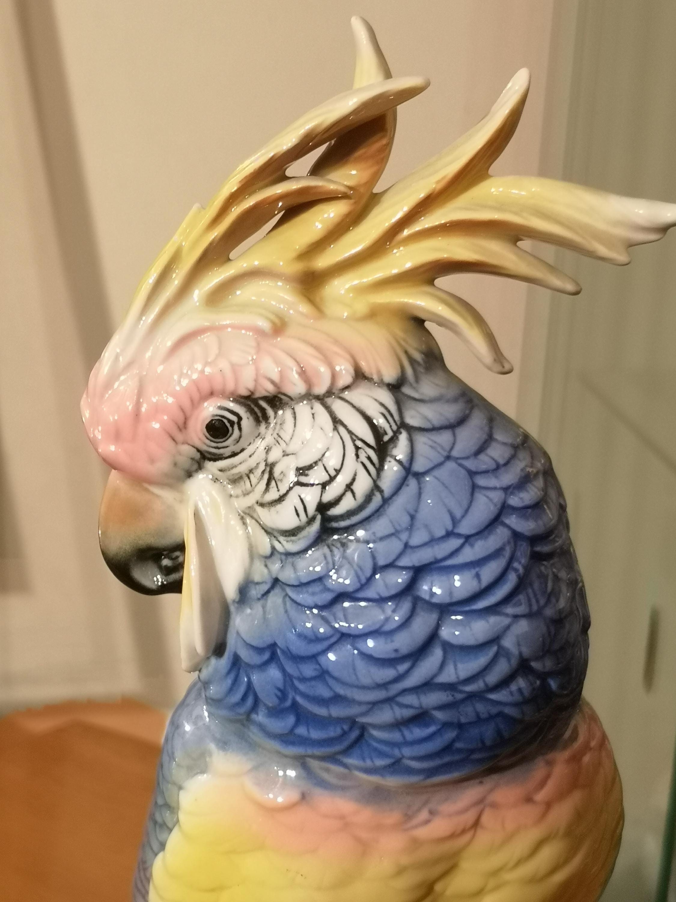 Karl Ens カール エンス オウム ヴィンテージ フィギュリン 19cm Karl