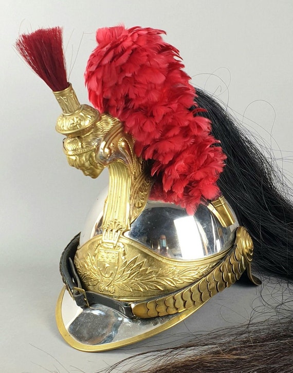 Guards Household Cavalry Helmet Vintage French Re… - image 2