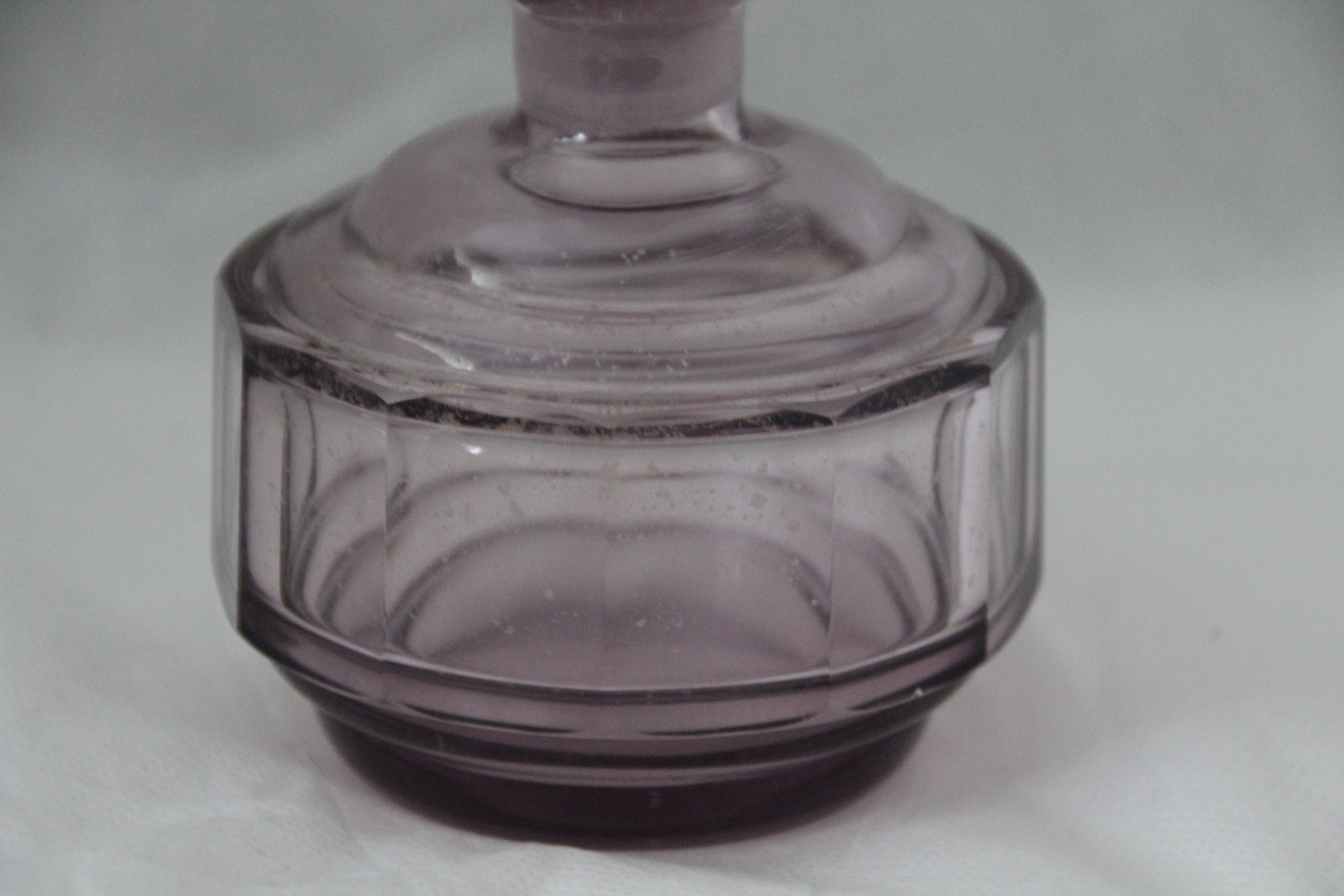 Amethyst Crystal Perfume Bottles Vanity Set Dressing Set Gift | Etsy