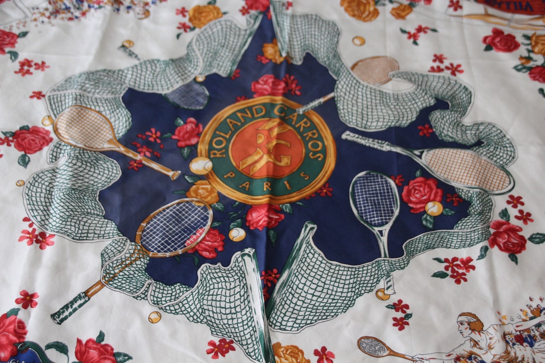 Navy Blue RARE COLLECTIBLE Roland Garros Accessories 1990s Etsy