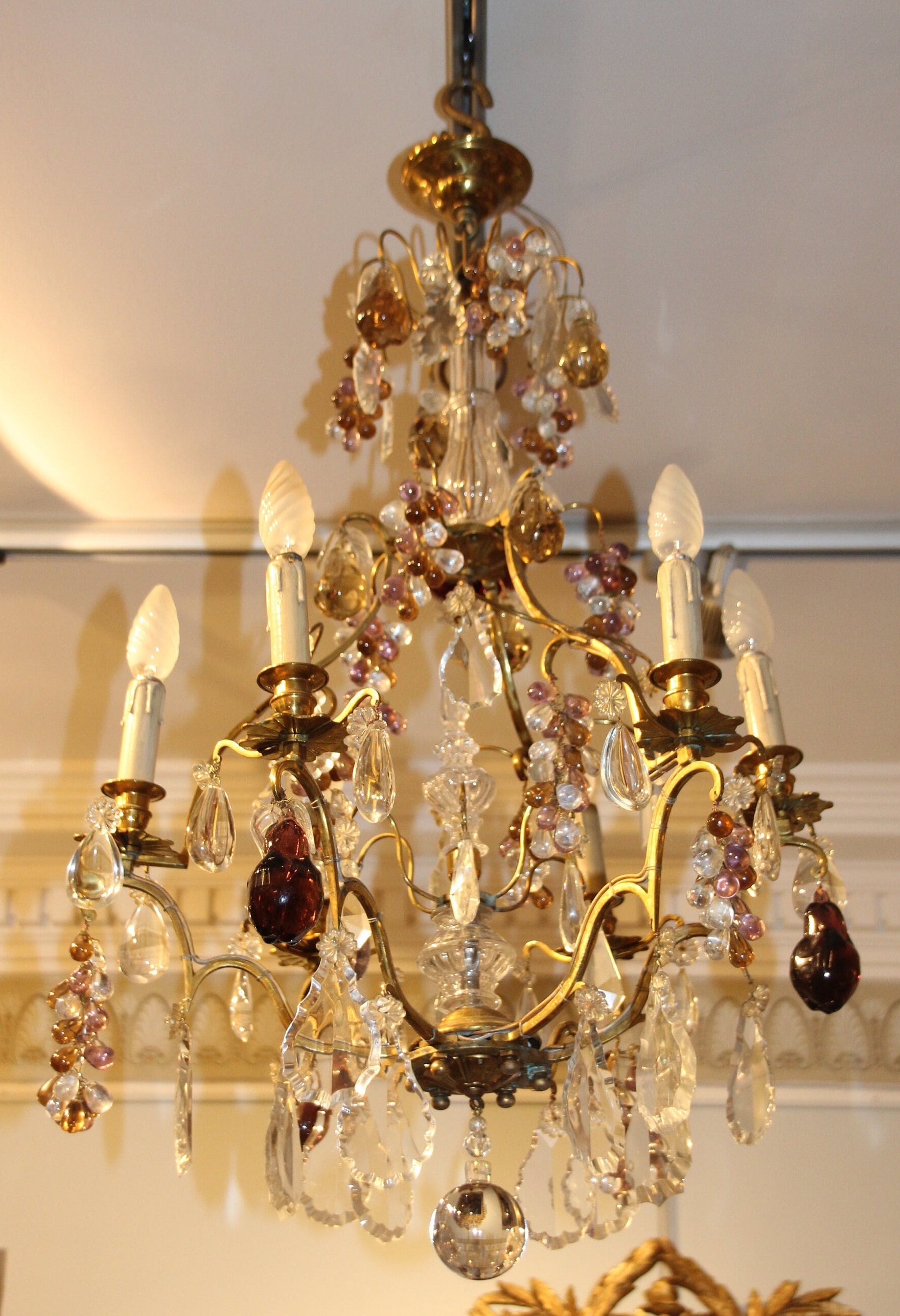 Lustre Multicolore Verre