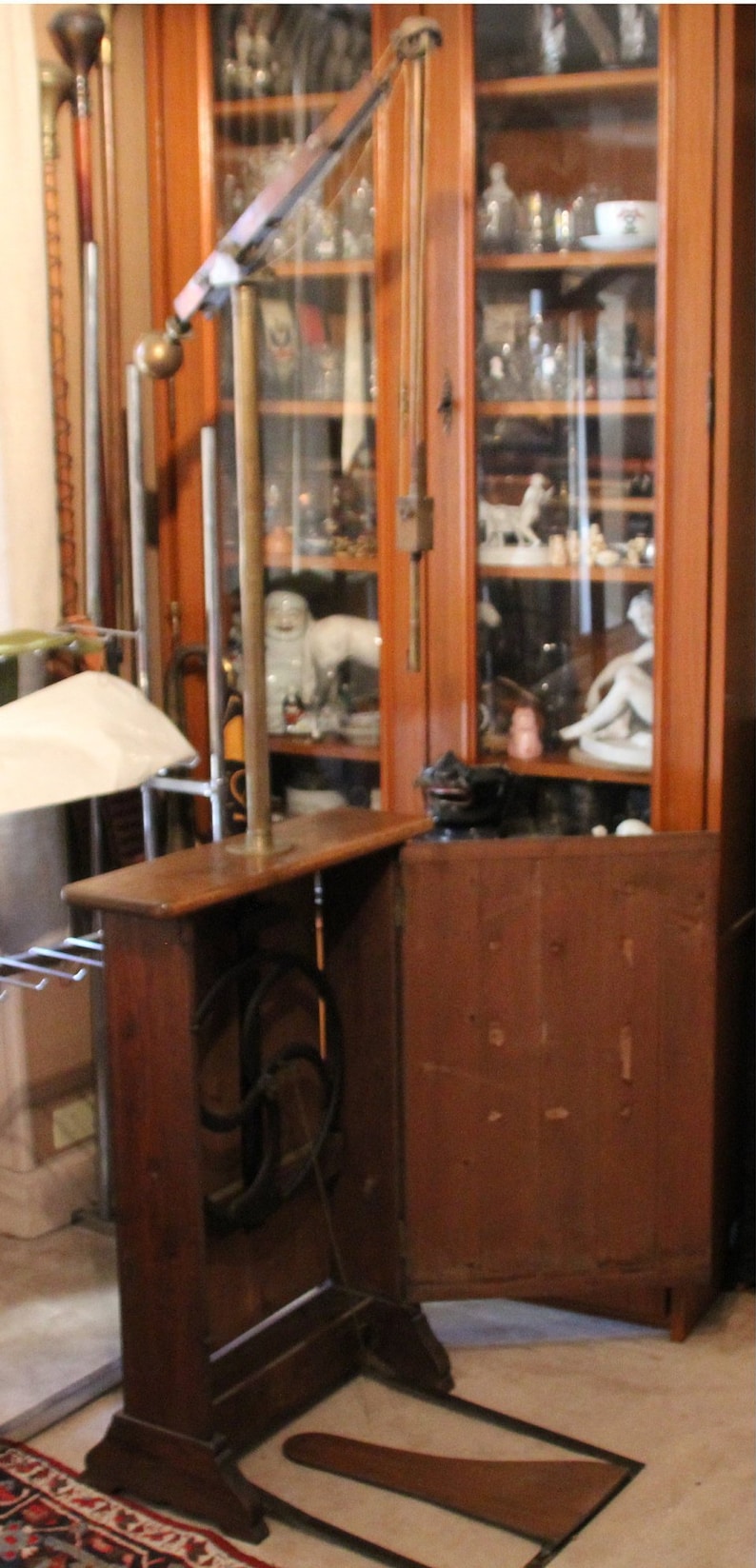 ANTIQUE FOOT PEDAL Powered Dental Drill Dentist Antiques Etsy