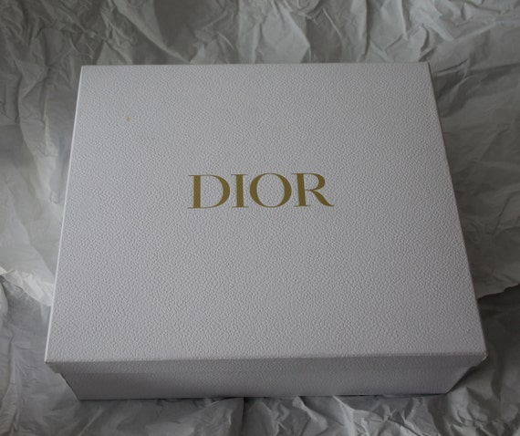 DIOR Box White Gift Box Fashion Accessories Packaging Storage - Etsy
