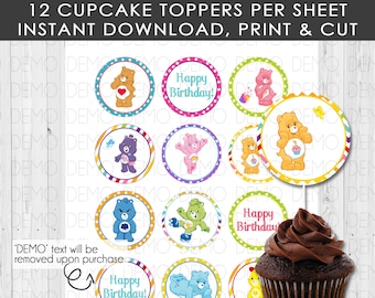 Care Bear Toppers Etsy