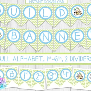 INSTANT DOWNLOAD/Looney Tunes Baby/Baby Shower/1st Birthday/Bugs Bunny/Lola Bunny/Daffy Duck/Tweety Bird/Taz/DIY/Instant Download/012