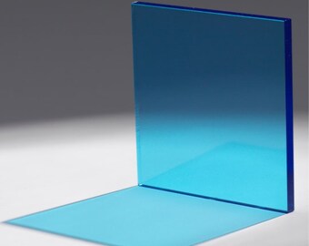 CNC CUT ACRYLIC//PLEXIGLASS SHEET RED TRANSPARENT#2423 3//8/" X 6 /"X 24/" RARE