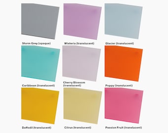 Frosted Laserable Acrylic Sheet