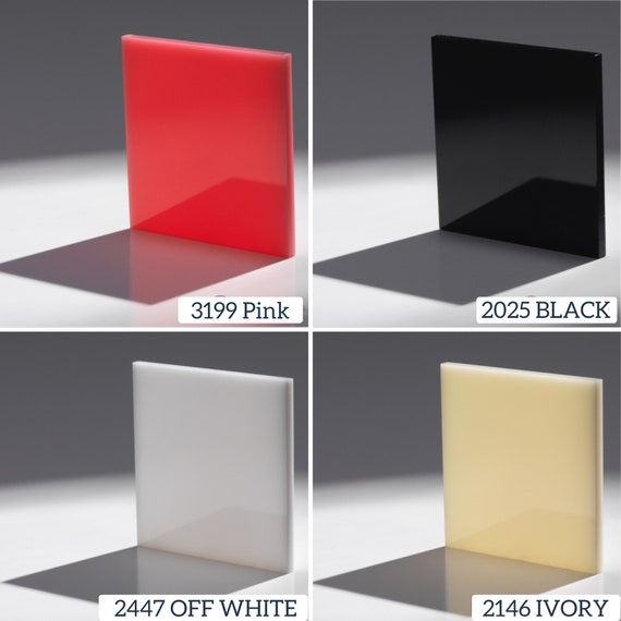 Black (2025) Plexiglas Acrylic Plastic Sheet