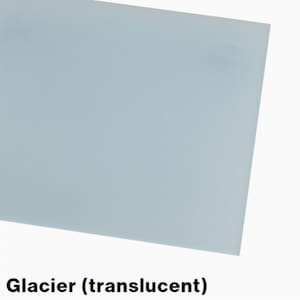 Frosted Laserable Acrylic Sheet Glacier