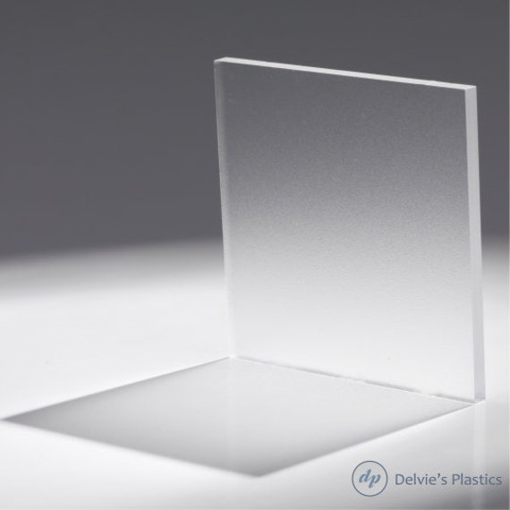 Plaque en plexiglas transparent 180x300mm, feuille acrylique