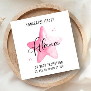 Congratulations On Your Promotion Card, Promotion Congratulations Card, New Job congratulations card - any name