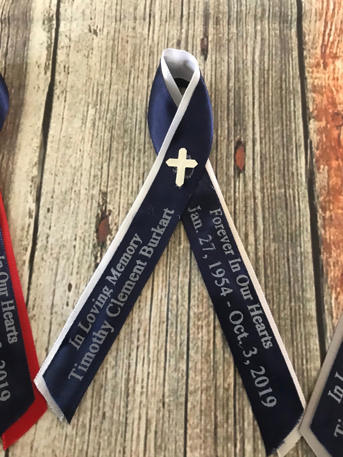 80 Funeral ribbons 5/8 wide also for all occasions assembled Etsy