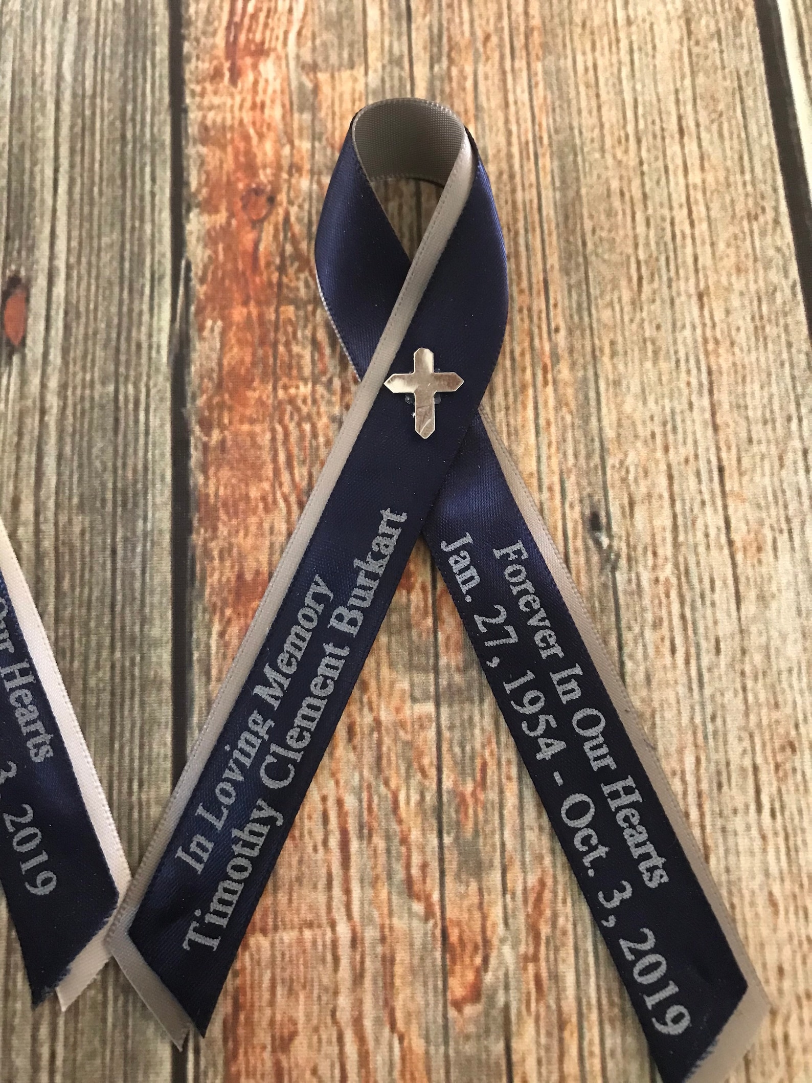 80 Funeral ribbons 5/8 wide also for all occasions assembled Etsy
